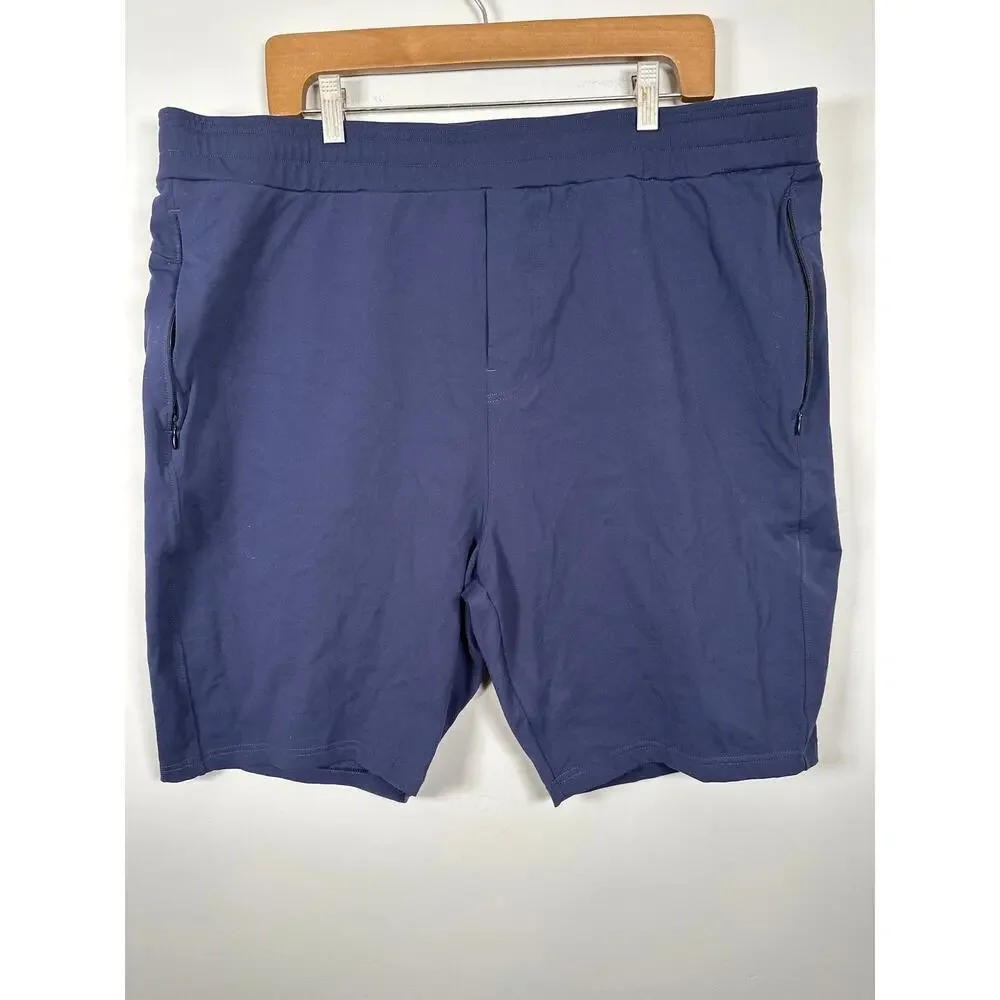 Men's Athletic Shorts — Deep Blue Performance Shorts